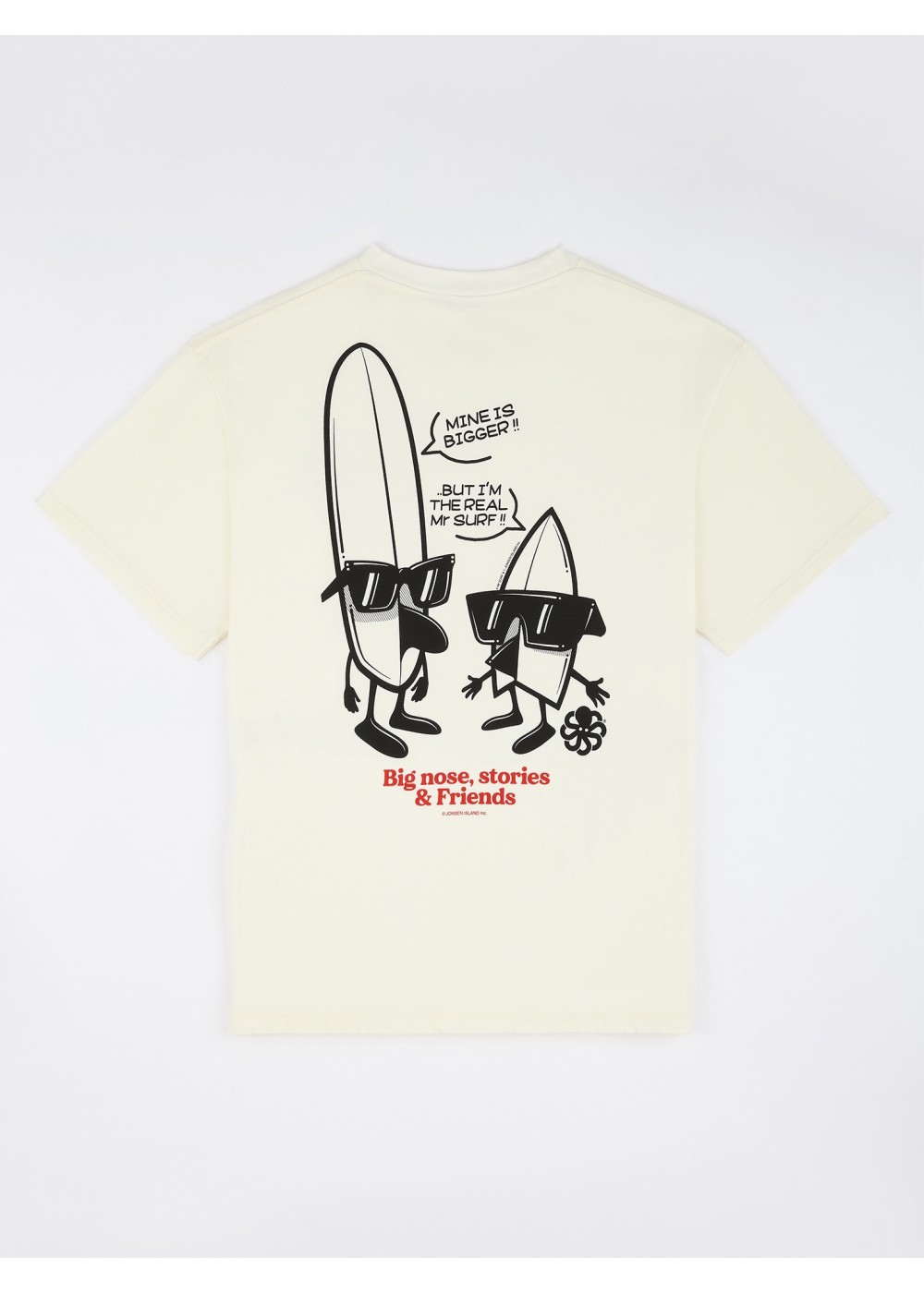 Jonsen Island TEE SHIRT CONFORT JONSEN ISLAND MR SURF  JIMRSURF chez Graphiti Concept Store Dieppe