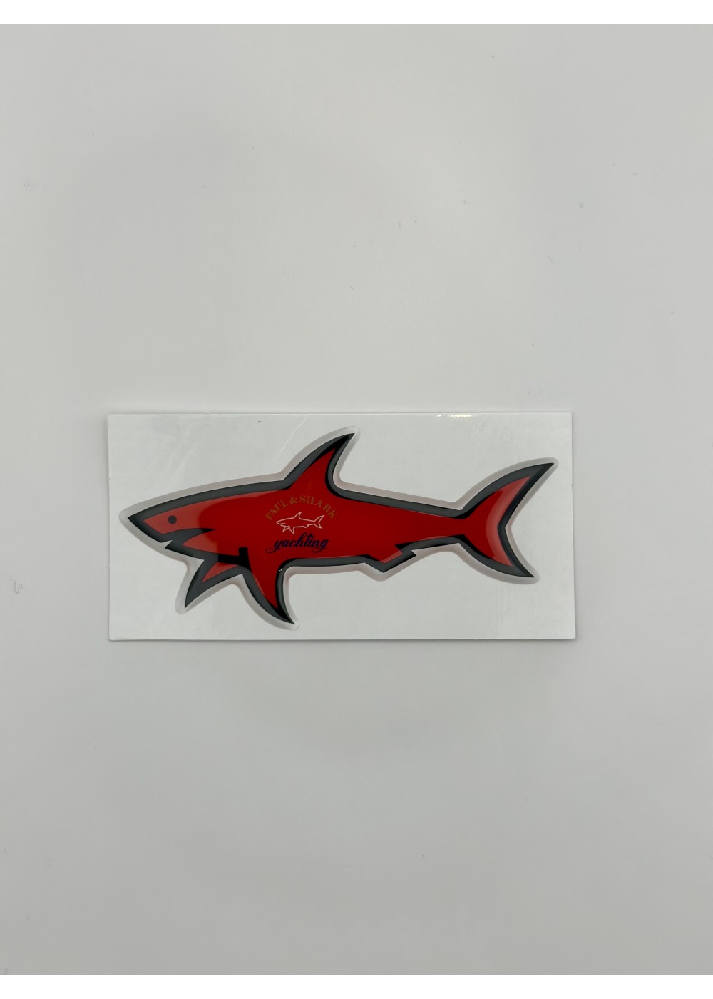 STICKERS SHARK STICKER SHARK ROUGE  SHARKROUGE chez Graphiti Concept Store Dieppe