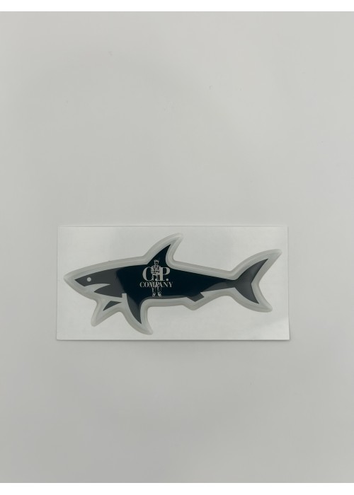 STICKERS SHARK STICKER SHARK CP BLACK WHITE  SHARKCPBLACKWHITE chez Graphiti Concept Store Dieppe