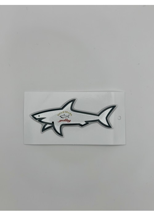 STICKERS SHARK STICKER SHARK ARGENT  SHARKARGENT chez Graphiti Concept Store Dieppe