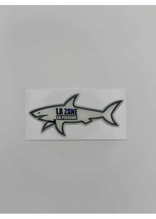 STICKERS SHARK STICKER SHARK LA ZONE  SHARKLAZONE chez Graphiti Concept Store Dieppe