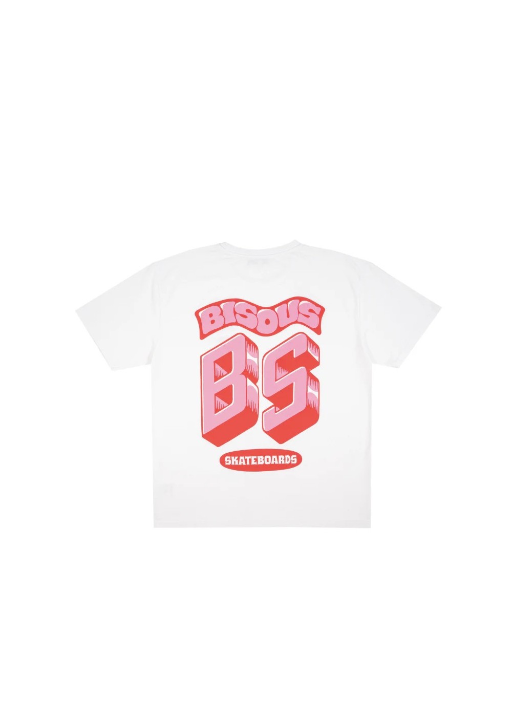 Bisous Skateboard TEE SHIRT BISOUS MONOGRAM  BMONOGRAM chez Graphiti Concept Store Dieppe