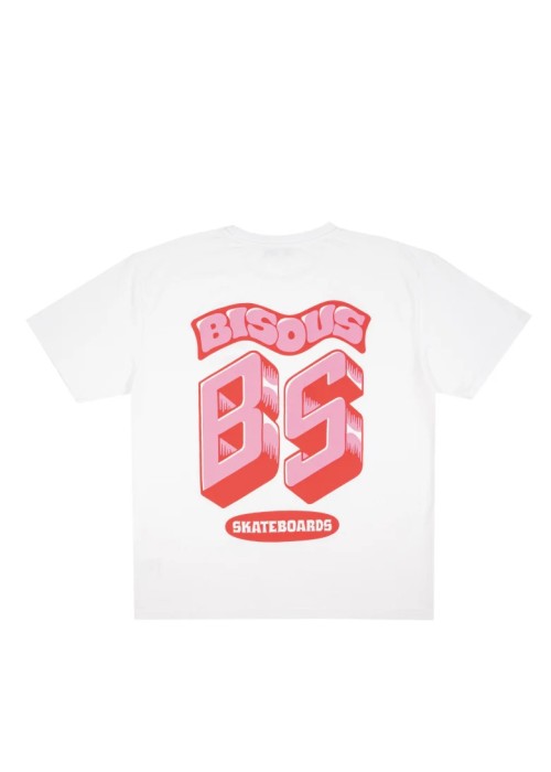 Bisous Skateboard TEE SHIRT BISOUS MONOGRAM  BMONOGRAM chez Graphiti Concept Store Dieppe