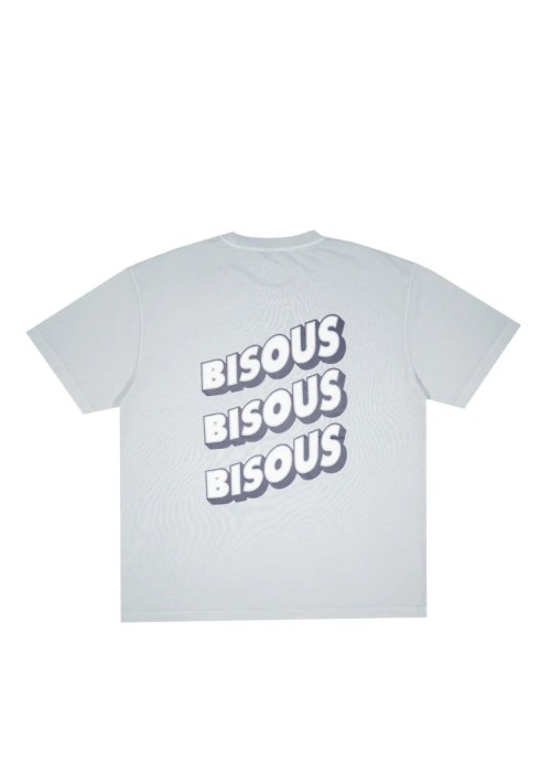 Bisous Skateboard TEE SHIRT BISOUS SONICS LIGHT GREY  BSONICSLIGHT chez Graphiti Concept Store Dieppe