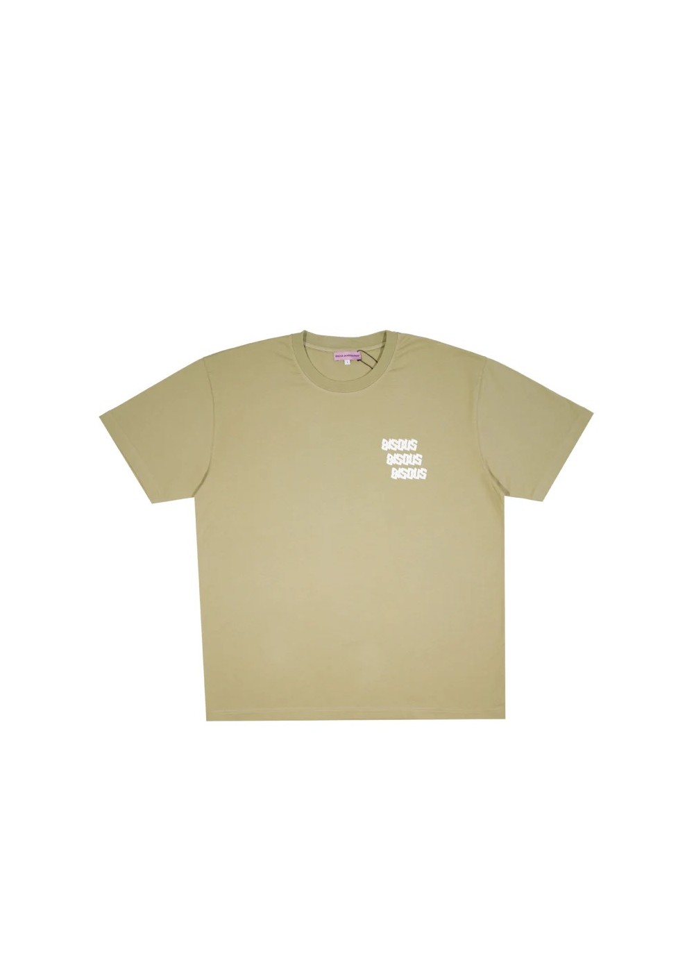 Bisous Skateboard TEE SHIRT BISOUS X3 BACK LIGHT OLIVE  BX3BACKOLIVE chez Graphiti Concept Store Dieppe