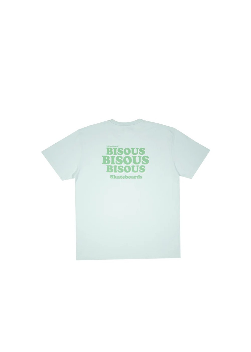 Bisous Skateboard TEE SHIRT BISOUS GREASE LIGHT MINT  BGREASELIGHTMINT chez Graphiti Concept Store Dieppe