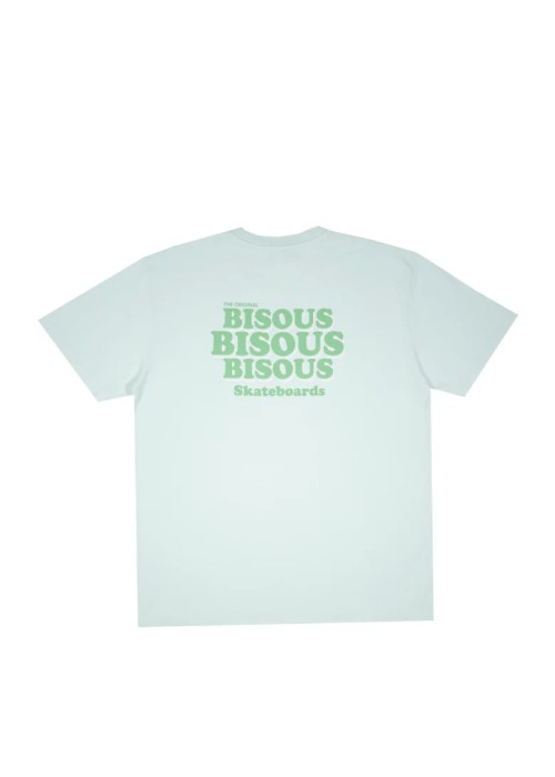 Bisous Skateboard TEE SHIRT BISOUS GREASE LIGHT MINT  BGREASELIGHTMINT chez Graphiti Concept Store Dieppe