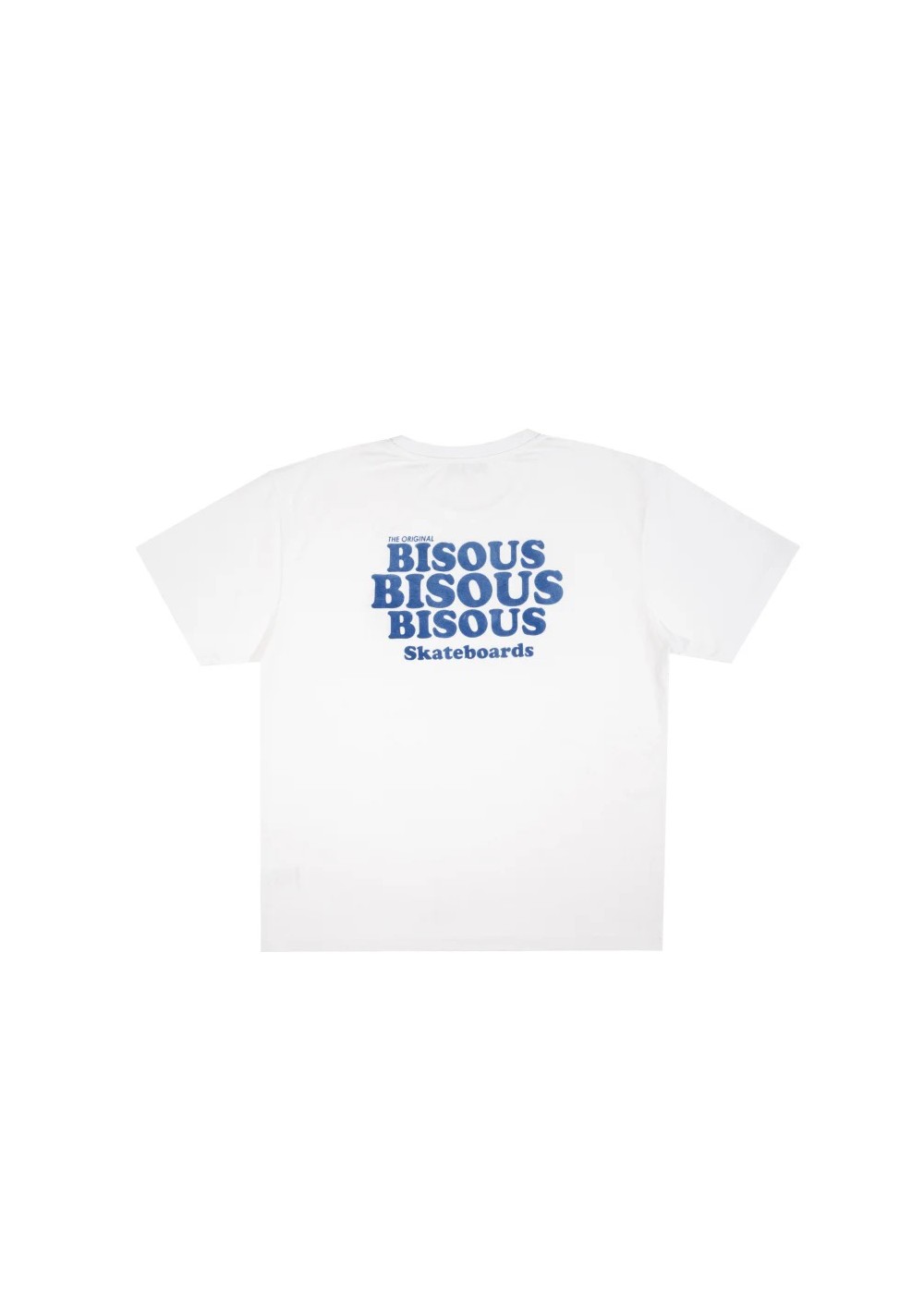 Bisous Skateboard TEE SHIRT BISOUS GREASE WHITE  BGREASEWHITE chez Graphiti Concept Store Dieppe