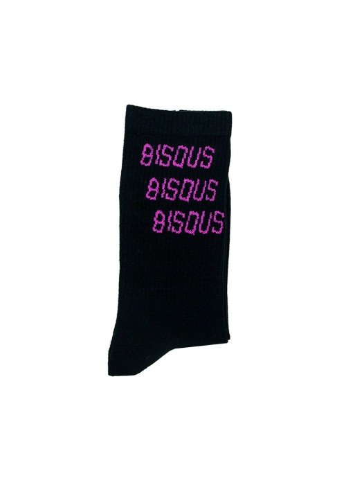 Bisous Skateboard CHAUSSETTES BISOUS SOCKS BISOUS X3  BSOCKSBISOUSX3 chez Graphiti Concept Store Dieppe