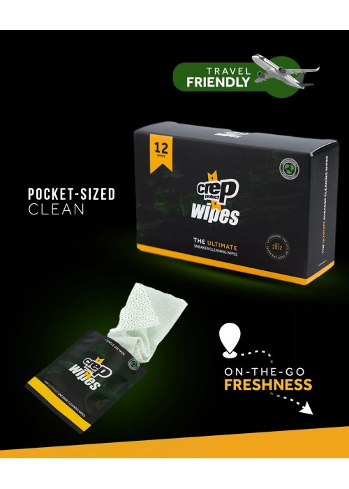 CREP PROTECT CREP PROTECT CLEANING WIPES  CR057 chez Graphiti Concept Store Dieppe