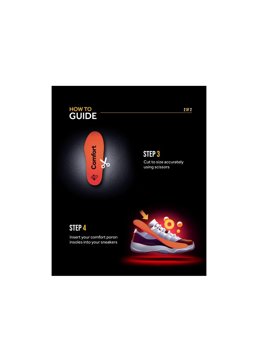 CREP PROTECT CREP PROTECT SEMELLES COMFORT INSOLES  CR037 chez Graphiti Concept Store Dieppe