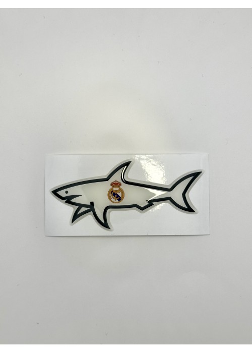 STICKERS SHARK STICKER SHARK REAL MADRID  SHARKREALMADRID chez Graphiti Concept Store Dieppe