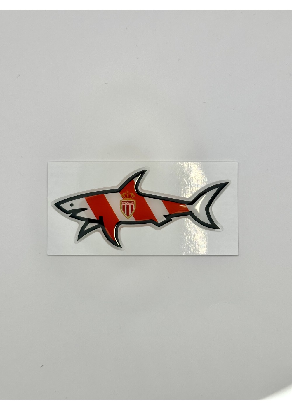 STICKERS SHARK STICKER SHARK AS MONACO  SHARKASMONACO chez Graphiti Concept Store Dieppe