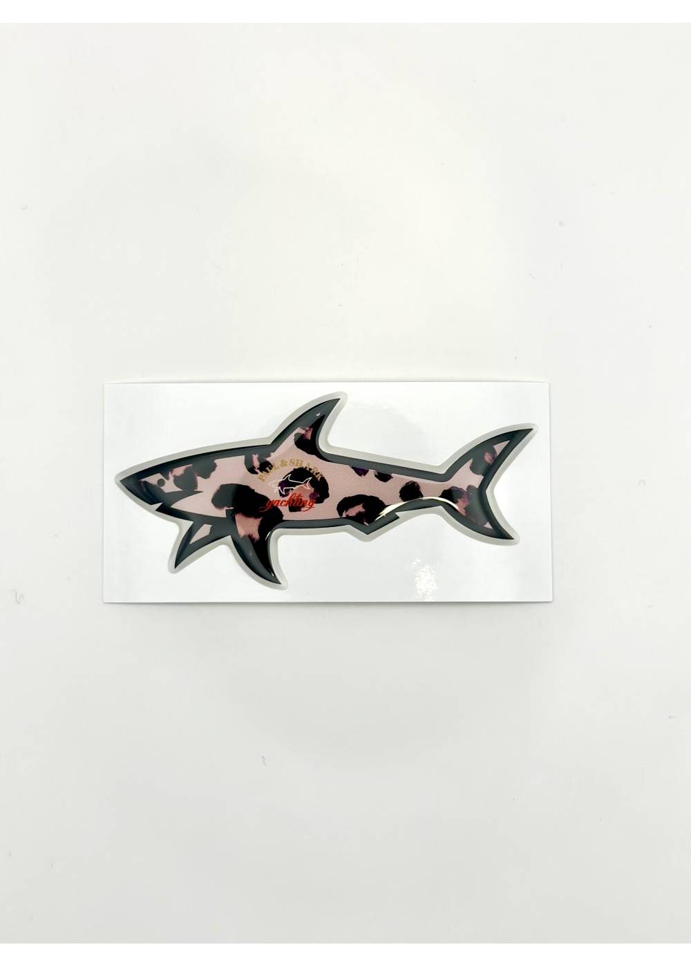 STICKERS SHARK STICKER SHARK LÉOPARD  SHARKLÉO chez Graphiti Concept Store Dieppe