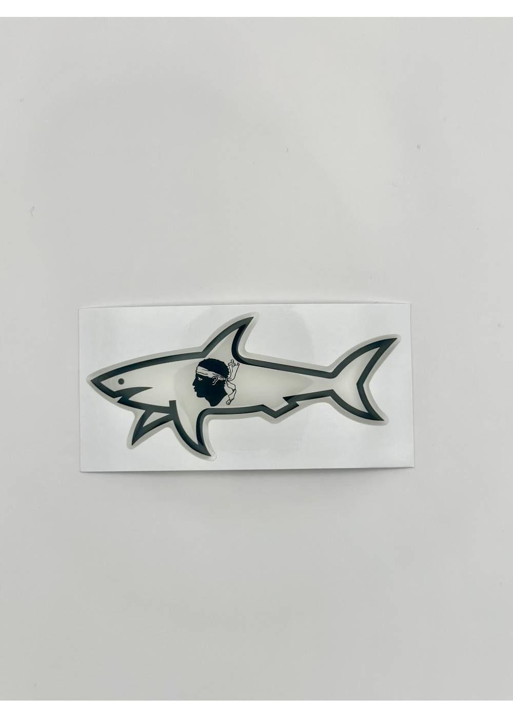 STICKERS SHARK STICKER SHARK CORSE  SHARKCORSE chez Graphiti Concept Store Dieppe